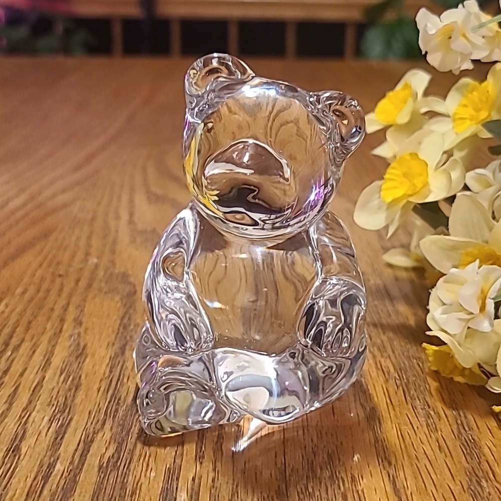 Princess House Crystal Teddy Bear
